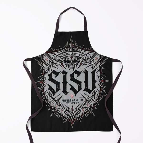 Item preview, SISU Combat Protocol – Future Armour Cyber-Sigilism Streetwear designed and sold by SisuPrintsCo.
