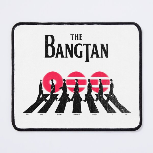Item preview, The Bangtan Abbey Road Crosswalk Silhouette designed and sold by moamaxshop.