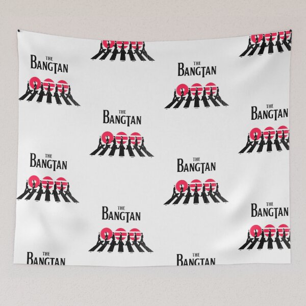 Item preview, The Bangtan Abbey Road Crosswalk Silhouette designed and sold by moamaxshop.