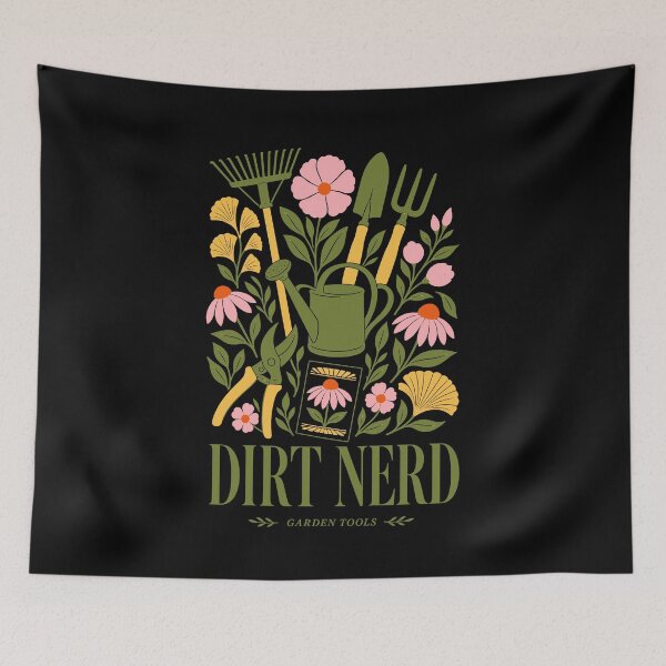 Item preview, Urban Gardening Dirt Nerd Garden Tools designed and sold by LuminOrb.