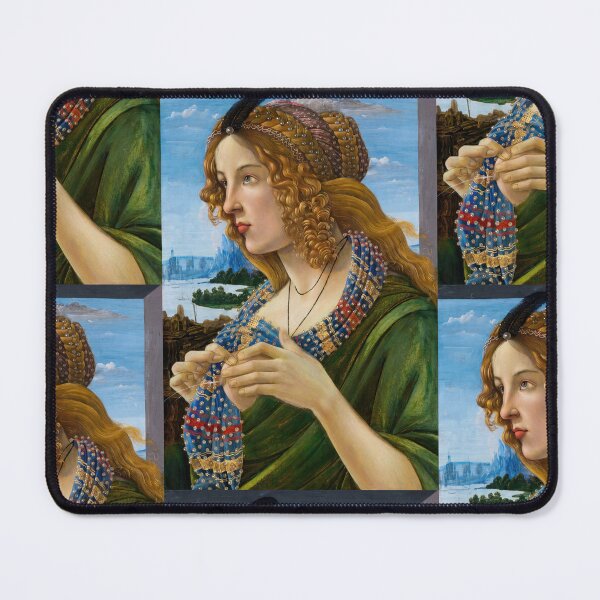 Item preview, Golden Haired Renaissance Woman In Profile designed and sold by artofuniverse.