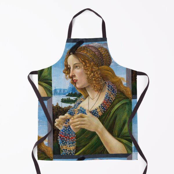 Item preview, Golden Haired Renaissance Woman In Profile designed and sold by artofuniverse.