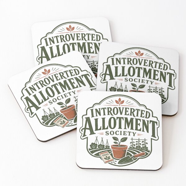 Item preview, Introverted Allotment Society – Funny Gardening Club Design designed and sold by onlin3boutiqu3.