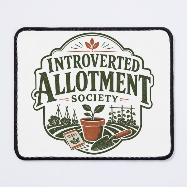Item preview, Introverted Allotment Society – Funny Gardening Club Design designed and sold by onlin3boutiqu3.