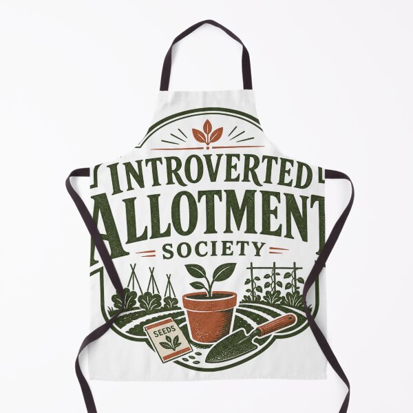 Item preview, Introverted Allotment Society – Funny Gardening Club Design designed and sold by onlin3boutiqu3.
