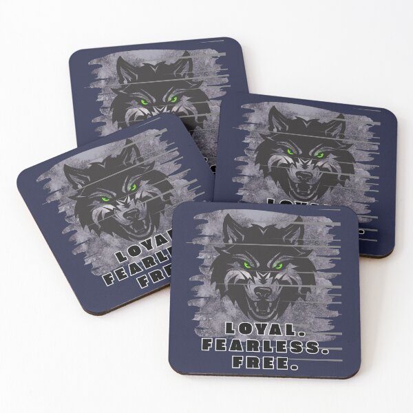 Item preview, Loyal Fearless Free Wolf designed and sold by AhmadAnnaPrints.