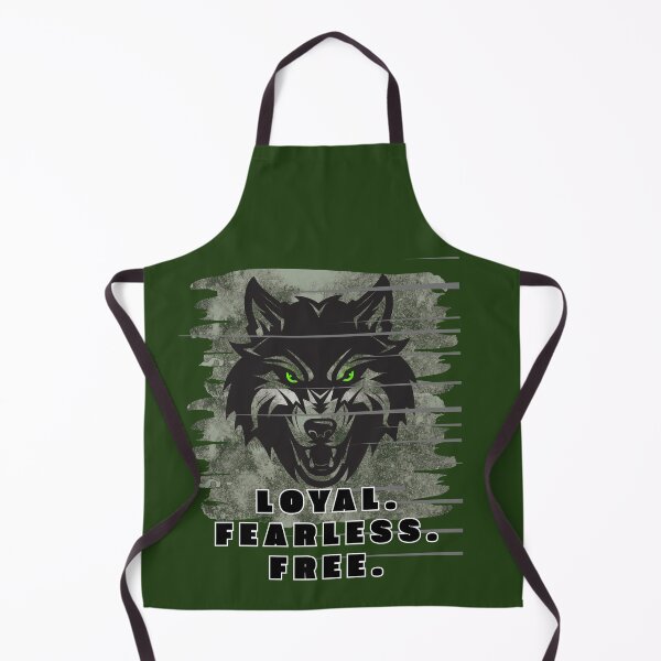 Item preview, Loyal Fearless Free Wolf designed and sold by AhmadAnnaPrints.