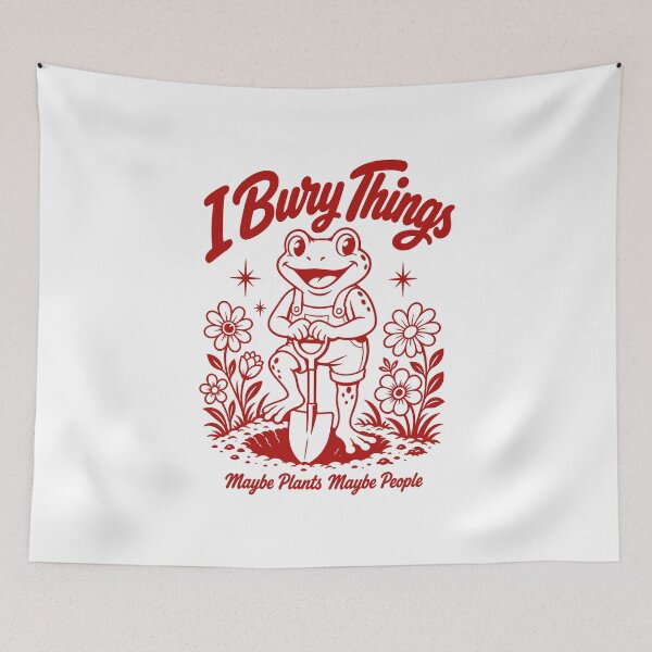 Item preview, Urban Gardening I Bury Things designed and sold by LuminOrb.