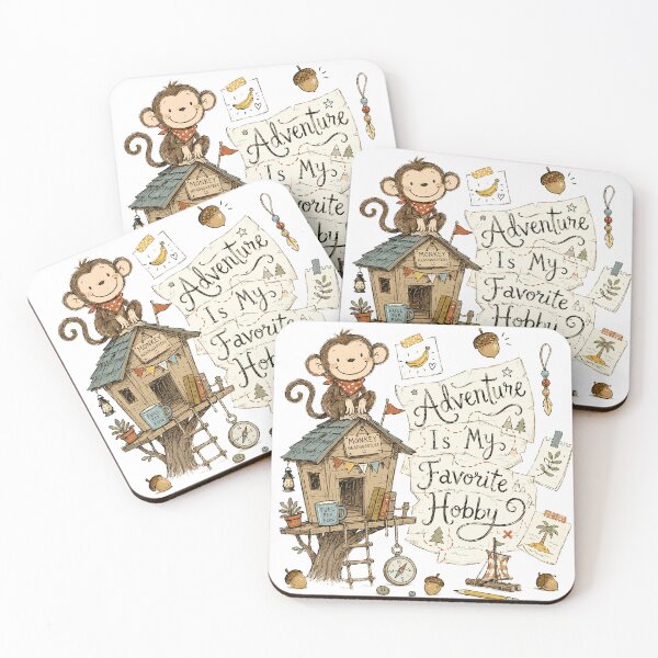 Item preview, Treehouse Tinkerer - Cute Monkey Nursery designed and sold by bapupa.