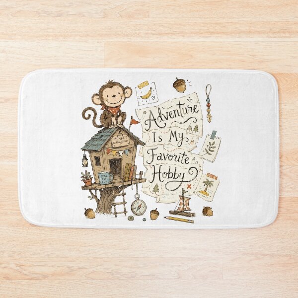 Item preview, Treehouse Tinkerer - Cute Monkey Nursery designed and sold by bapupa.
