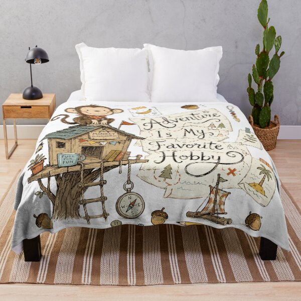 Item preview, Treehouse Tinkerer - Cute Monkey Nursery designed and sold by bapupa.