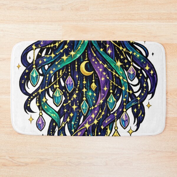 Item preview, Celestial Zodiac Jellyfish | Cosmic Astrology Ocean Art | Mystical Marine Fantasy designed and sold by irfanshikh.