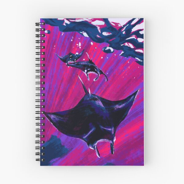 Item preview, Bright Manta Ray designed and sold by AlnyOcean.