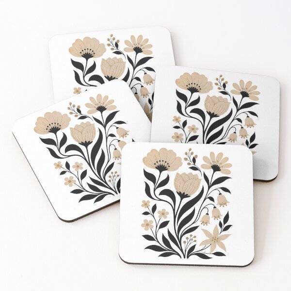 Item preview, Scandinavian Folk Flowers designed and sold by PetalGarden.