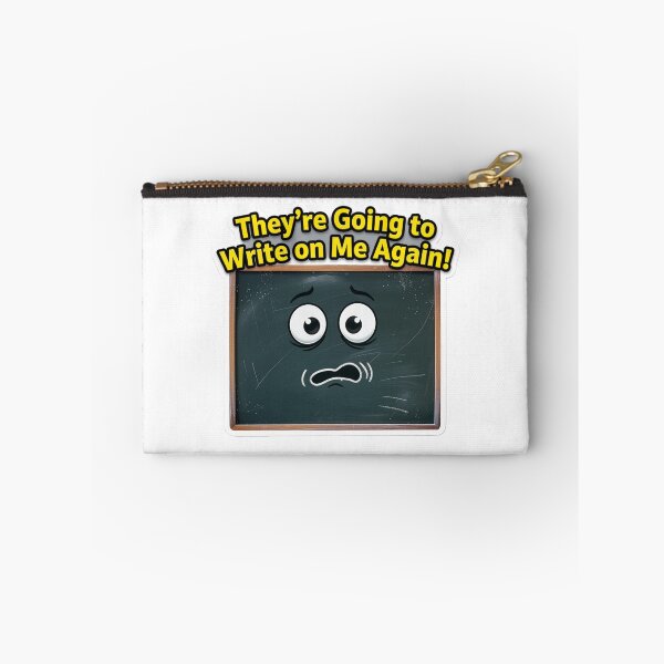 Item preview, Funny Blackboard Classroom Sticker designed and sold by Imaginarium of Chaos falcon88 .