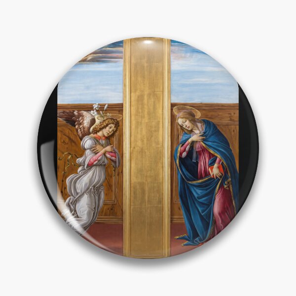 Item preview, The Annunciation Angel and Virgin Mary designed and sold by artofuniverse.
