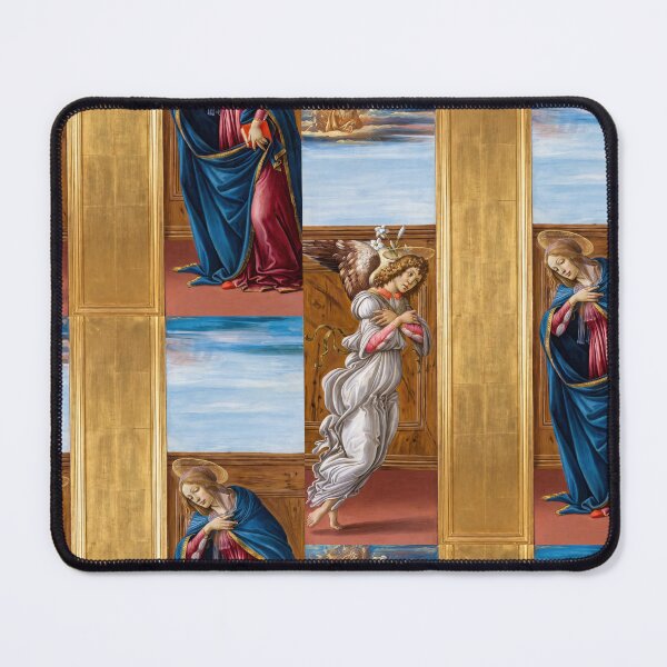 Item preview, The Annunciation Angel and Virgin Mary designed and sold by artofuniverse.
