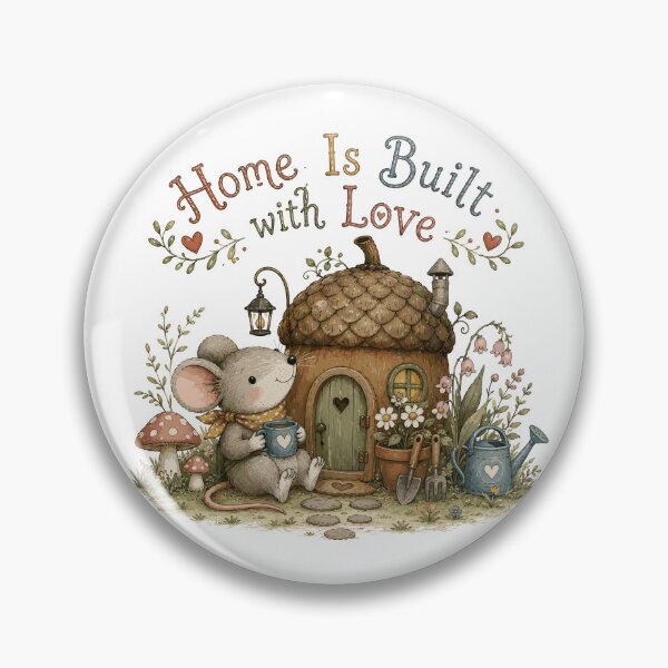 Item preview, Acorn Cottage - Cute Mouse Nursery designed and sold by bapupa.