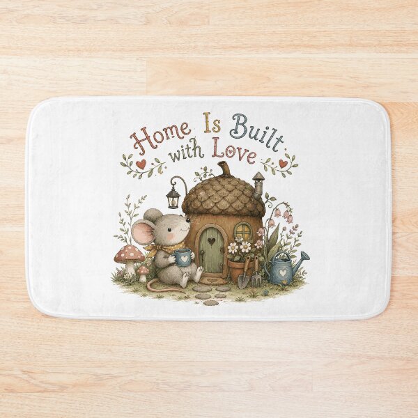 Item preview, Acorn Cottage - Cute Mouse Nursery designed and sold by bapupa.