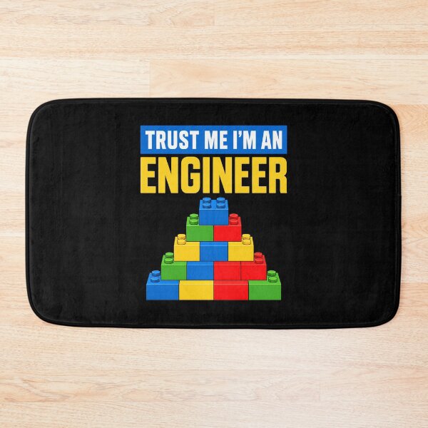 Item preview, Trust Me I'm An Engineer Kids Builder Bricks Building Blocks designed and sold by KarimSoCute.