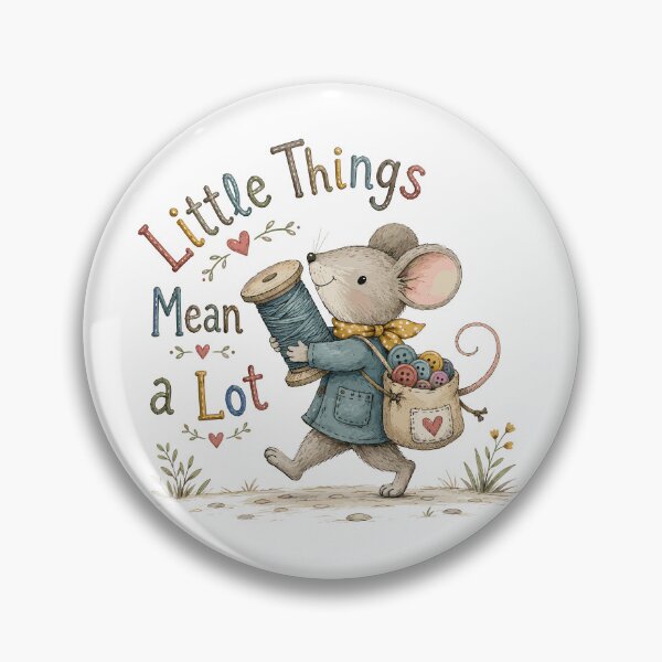 Item preview, Button Collector - Cute Mouse Nursery designed and sold by bapupa.