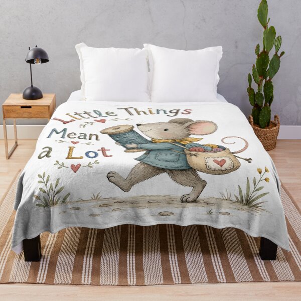 Item preview, Button Collector - Cute Mouse Nursery designed and sold by bapupa.