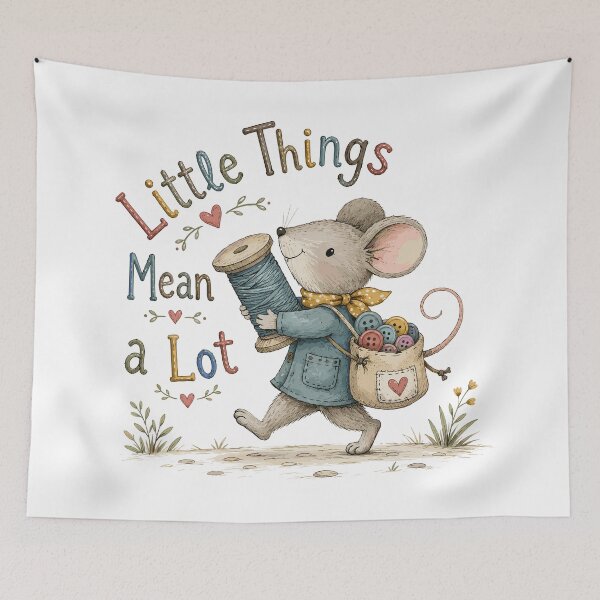 Item preview, Button Collector - Cute Mouse Nursery designed and sold by bapupa.