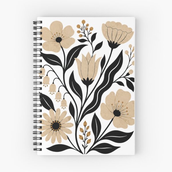 Item preview, Minimalist Folk Flower Illustration designed and sold by PetalGarden.