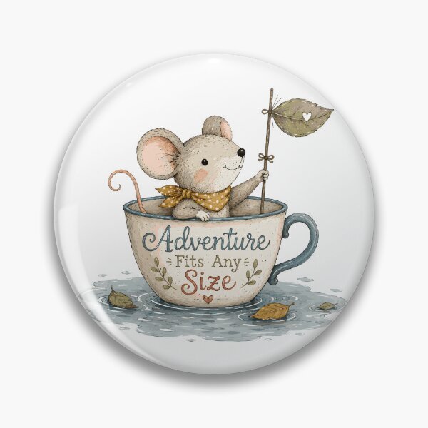 Item preview, Teacup Traveler - Cute Mouse Nursery designed and sold by bapupa.