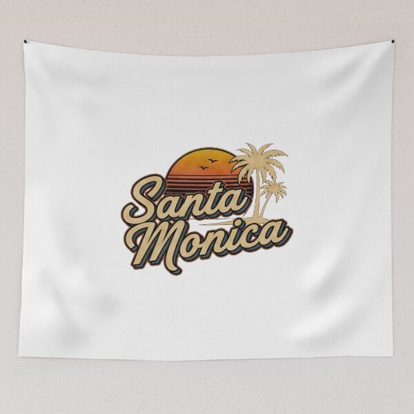 Item preview, Vintage Santa Monica Retro Sunset designed and sold by ReginaSeidman.