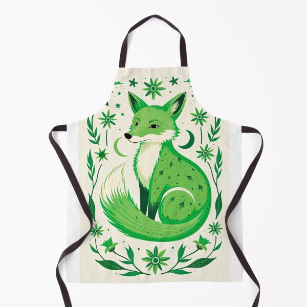 Item preview, Folk Art Style Celestial Fox Illustration designed and sold by store52.