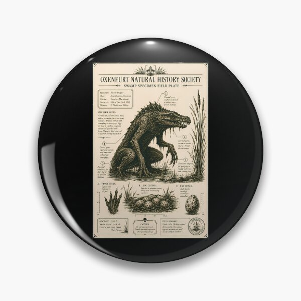 Item preview, Oxenfurt Natural History Society Field Plate designed and sold by agearb.