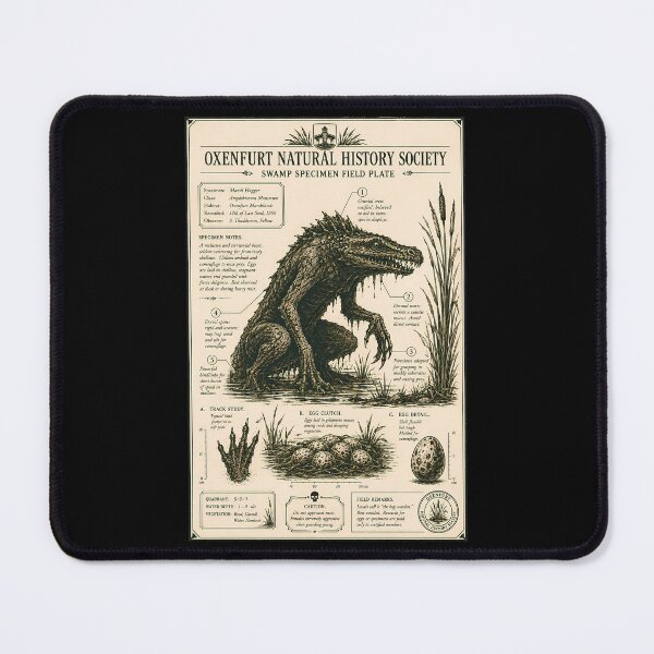 Item preview, Oxenfurt Natural History Society Field Plate designed and sold by agearb.