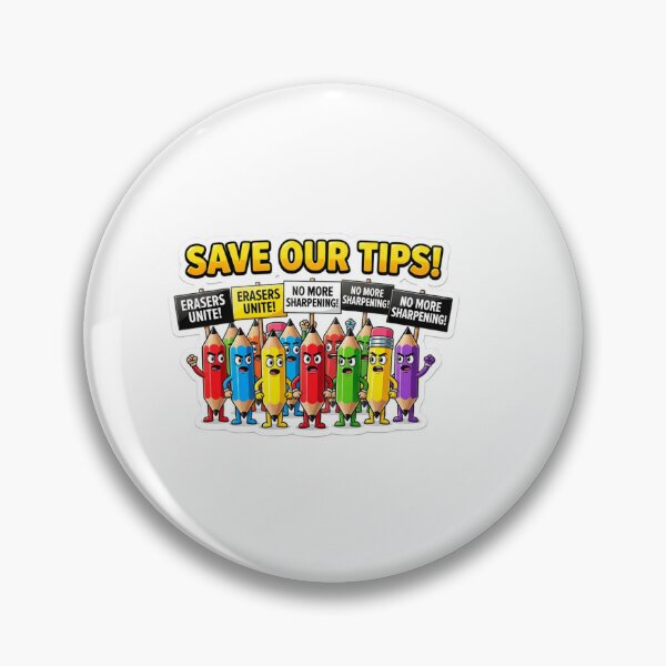 Item preview, Funny Pencil Protest Sticker designed and sold by Imaginarium of Chaos falcon88 .