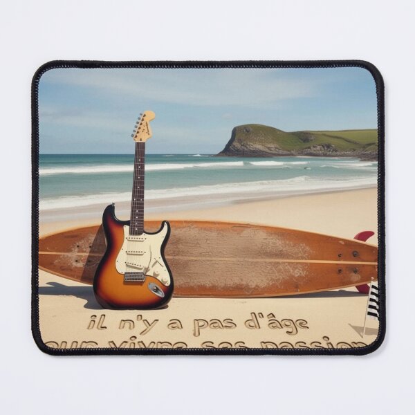 Item preview, guitar and surfing designed and sold by Yodanath.