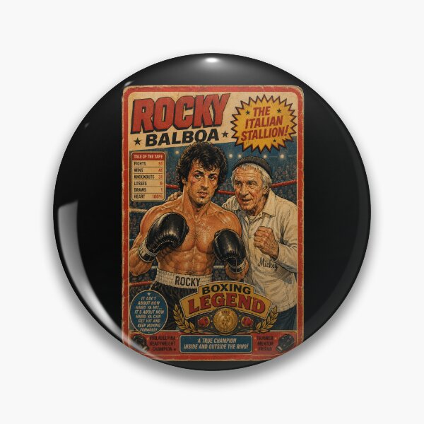 Item preview, Rocky Balboa Trading Card designed and sold by halibutgoatramb.