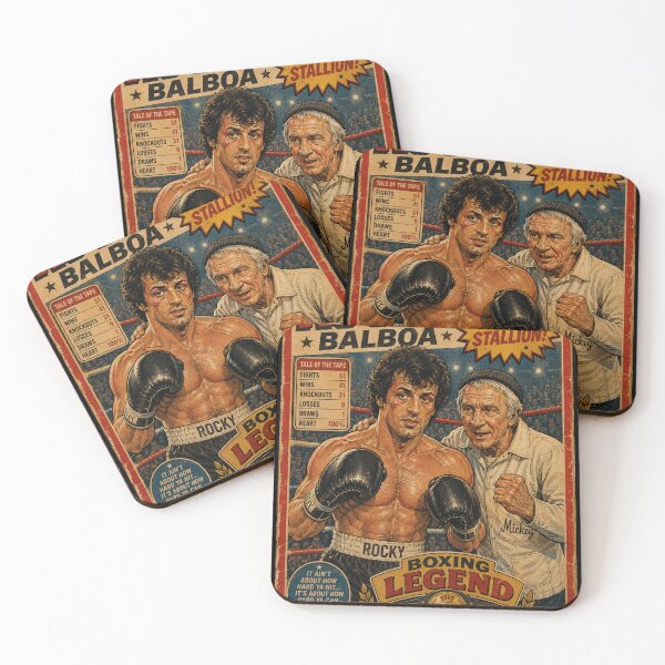 Item preview, Rocky Balboa Trading Card designed and sold by halibutgoatramb.