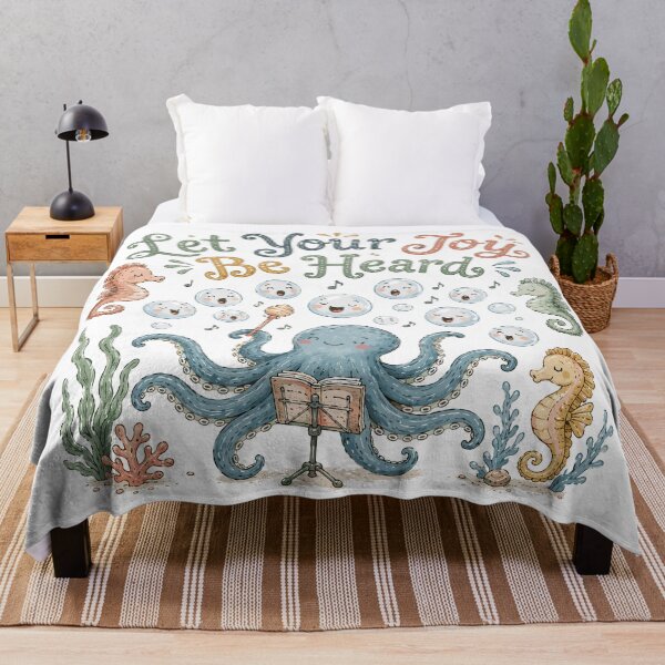 Item preview, Bubble Maestro - Cute Octopus Nursery designed and sold by bapupa.