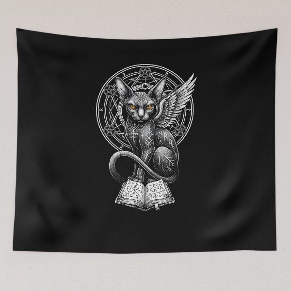 Item preview, Summoning Ancient Purrs designed and sold by OH-MY-GOTH.