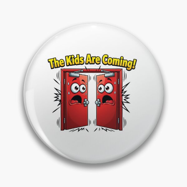 Item preview, Funny School Door Sticker designed and sold by Imaginarium of Chaos falcon88 .