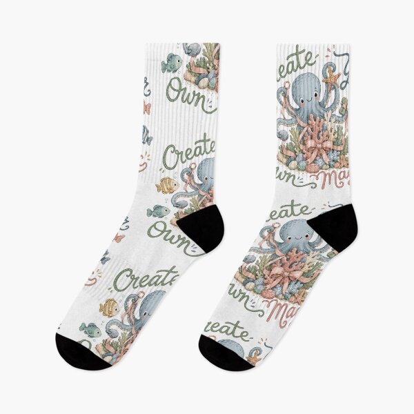 Item preview, Coral Crafter - Cute Octopus Nursery designed and sold by bapupa.