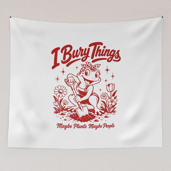 Item preview, Bury Things Organic Gardening Plantlover designed and sold by LuminOrb.