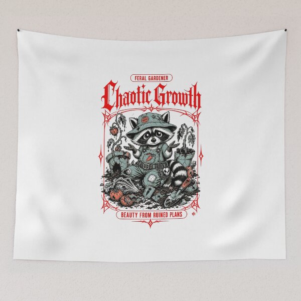 Item preview, Feral Gardener Organic Gardening designed and sold by LuminOrb.