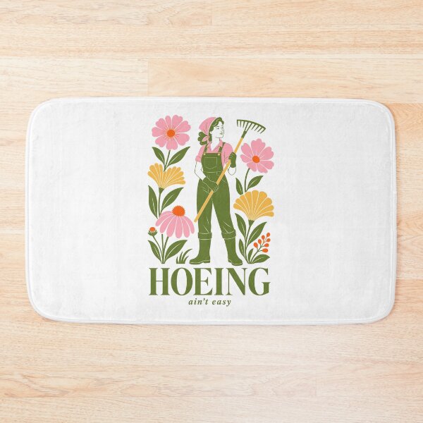 Item preview, Hoeing Ain't Easy Organic Gardening Plants designed and sold by LuminOrb.