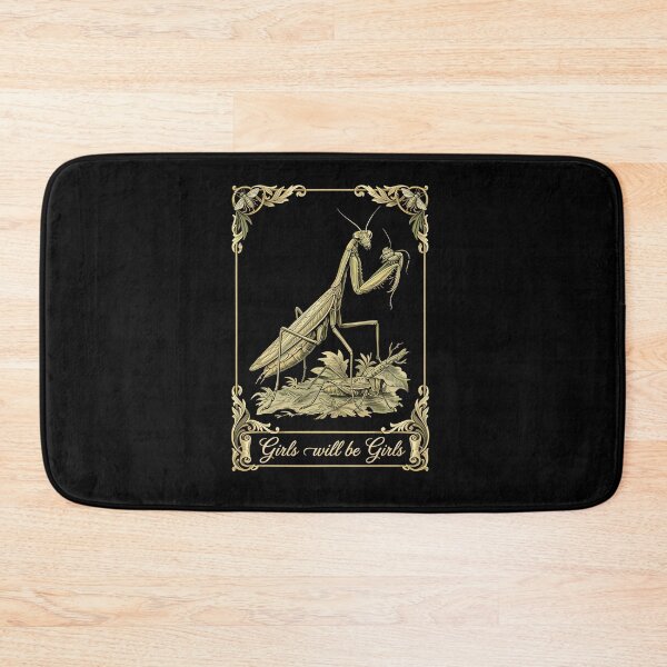 Item preview, Girls Will be Girls Praying Mantis Vintage designed and sold by Hedoraxe.
