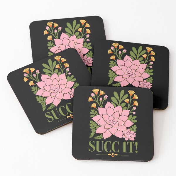 Item preview, Succ It Organic Gardening Succulent lover designed and sold by LuminOrb.