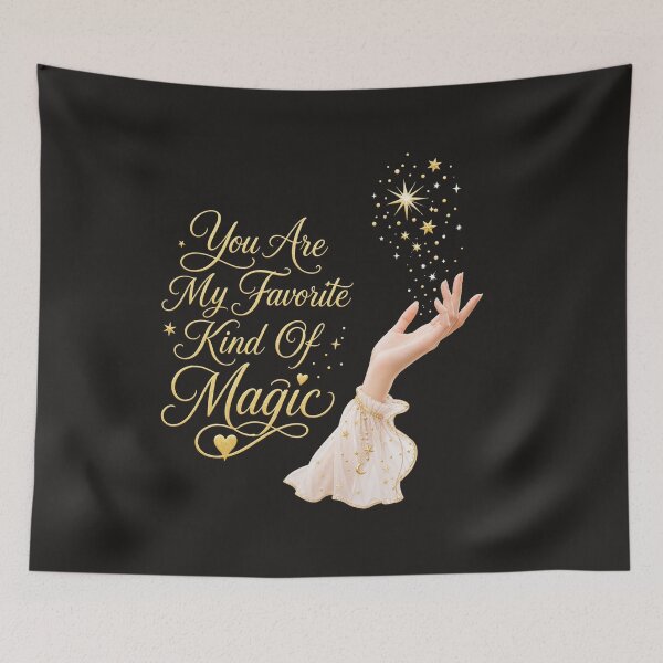 Item preview, You Are My Favorite Kind Of Magic Enchanting Sticker designed and sold by Aliplus+.