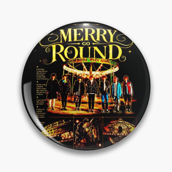 Item preview, BTS Merry Go Round You Never Walk Alone Gold Vintage designed and sold by moamaxshop.