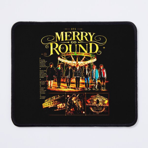 Item preview, BTS Merry Go Round You Never Walk Alone Gold Vintage designed and sold by moamaxshop.