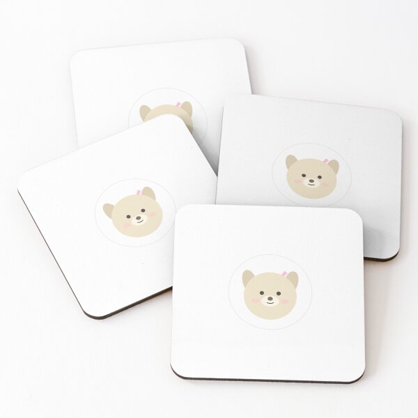 Item preview, Kawaii Tan Teddy Bear Sticker designed and sold by AndyStickerShop.